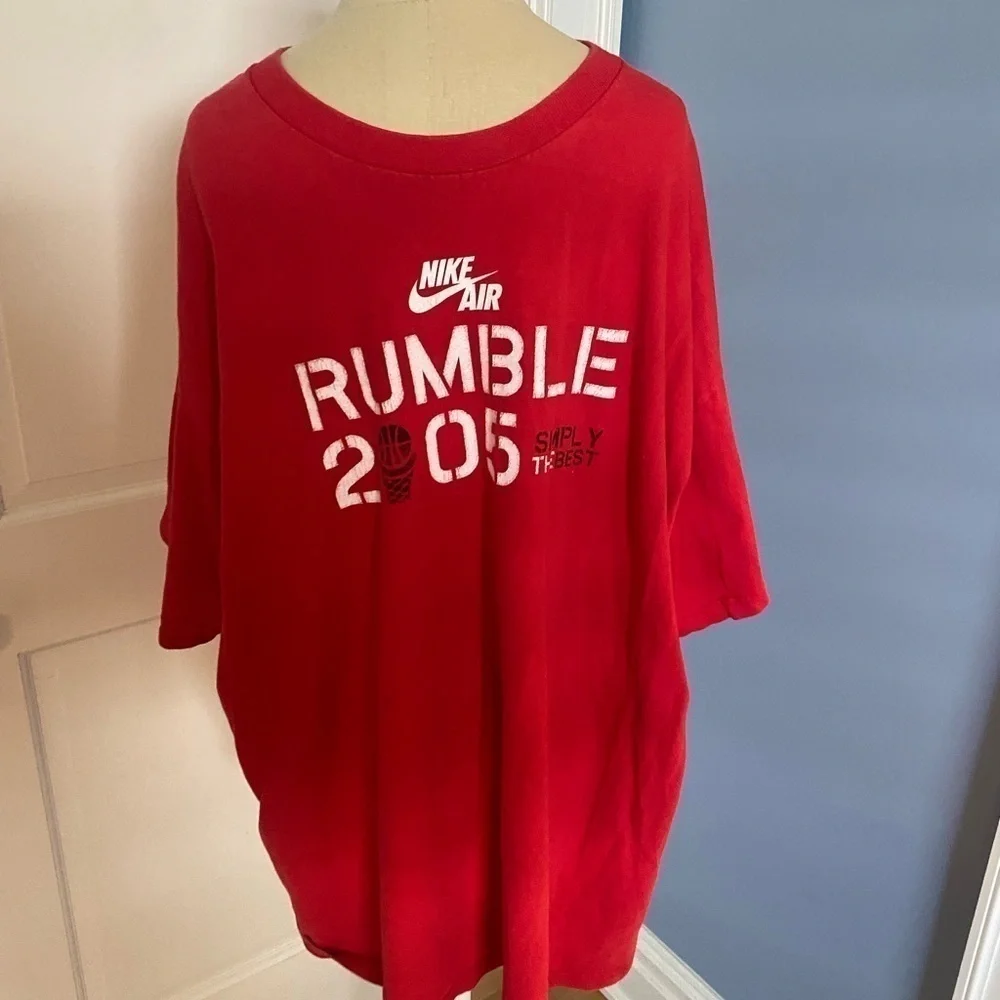 Vintage Nike Air Rumble in the Bronx 2005 T-Shirt